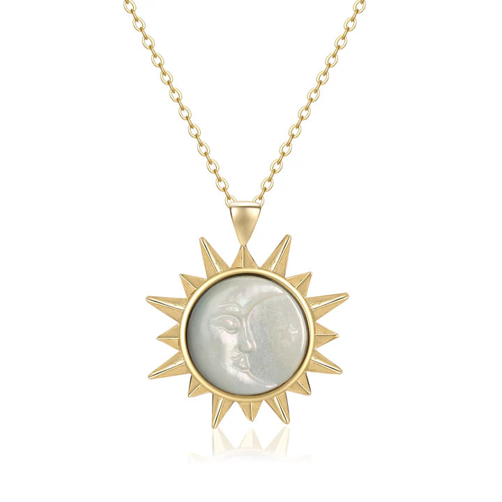 Sun and Moon Magic Necklace (Mother of Pearl)