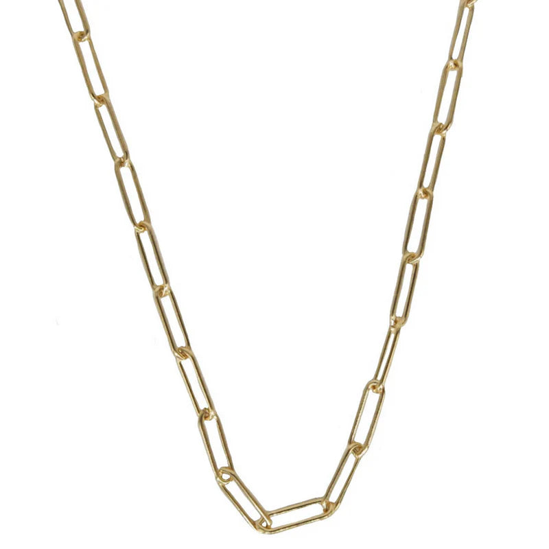 18" Gold-Filled Long Link Necklace