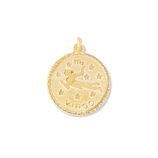 Virgo Zodiac Charm