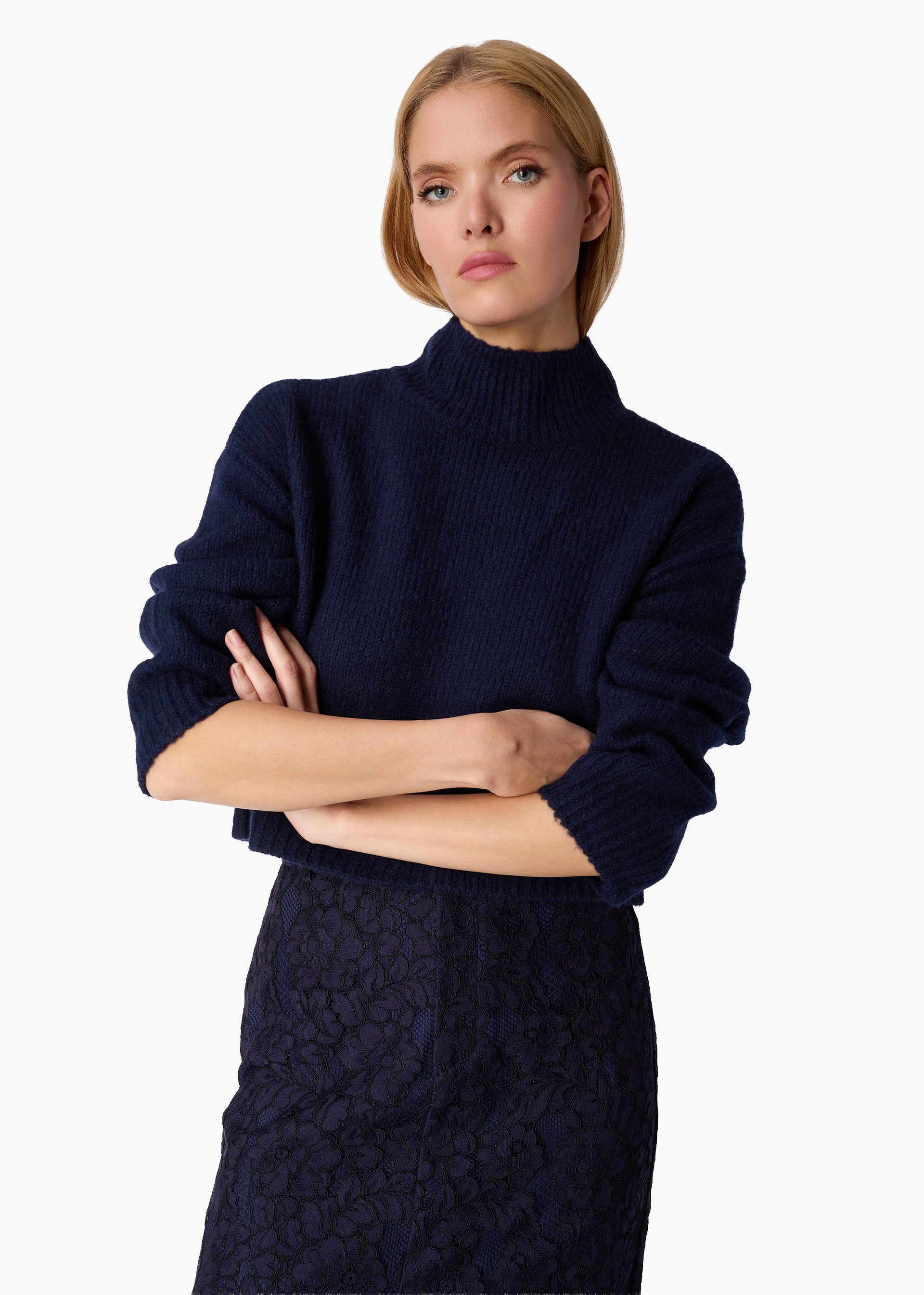 Catherine Cropped Sweater