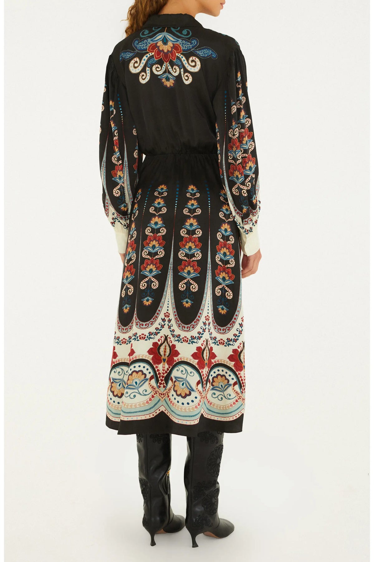 Nikita Winter Black Midi Dress