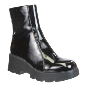 Naked Feet - Black Xenus Platform Ankle Boots