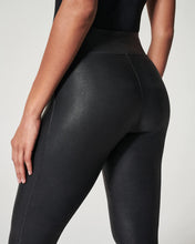 Load image into Gallery viewer, Spanx - Black Faux Leather Leggings