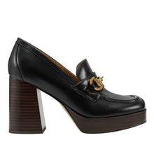 Load image into Gallery viewer, Marc Fisher - Black Machi Heeled Loafer