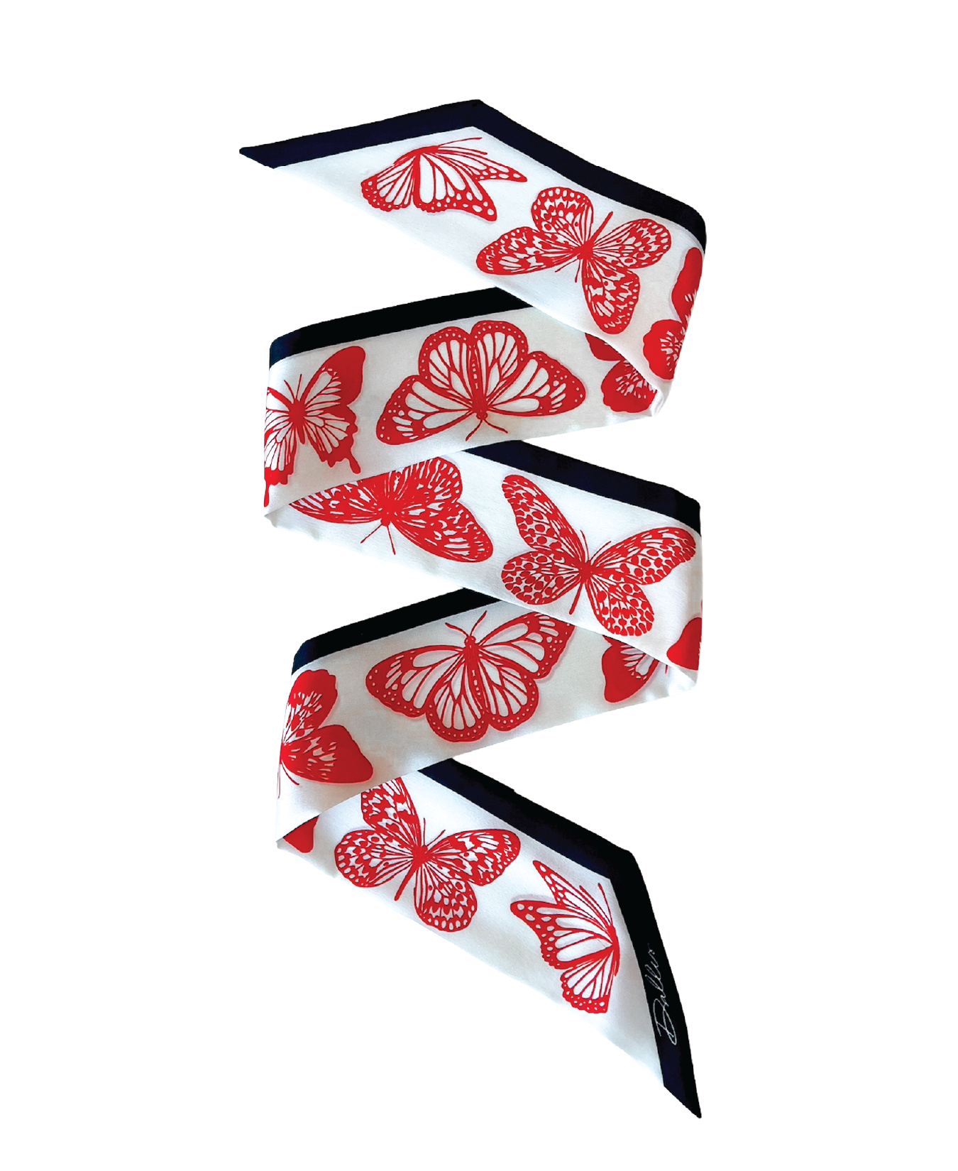 The Mariposa Twilly in Red & Black
