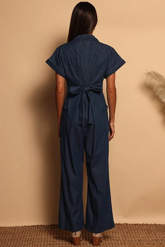 Collared Jumpsuit