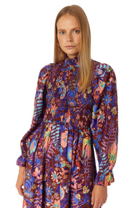 Marie Oliver - Peacock Floral Freddie Dress
