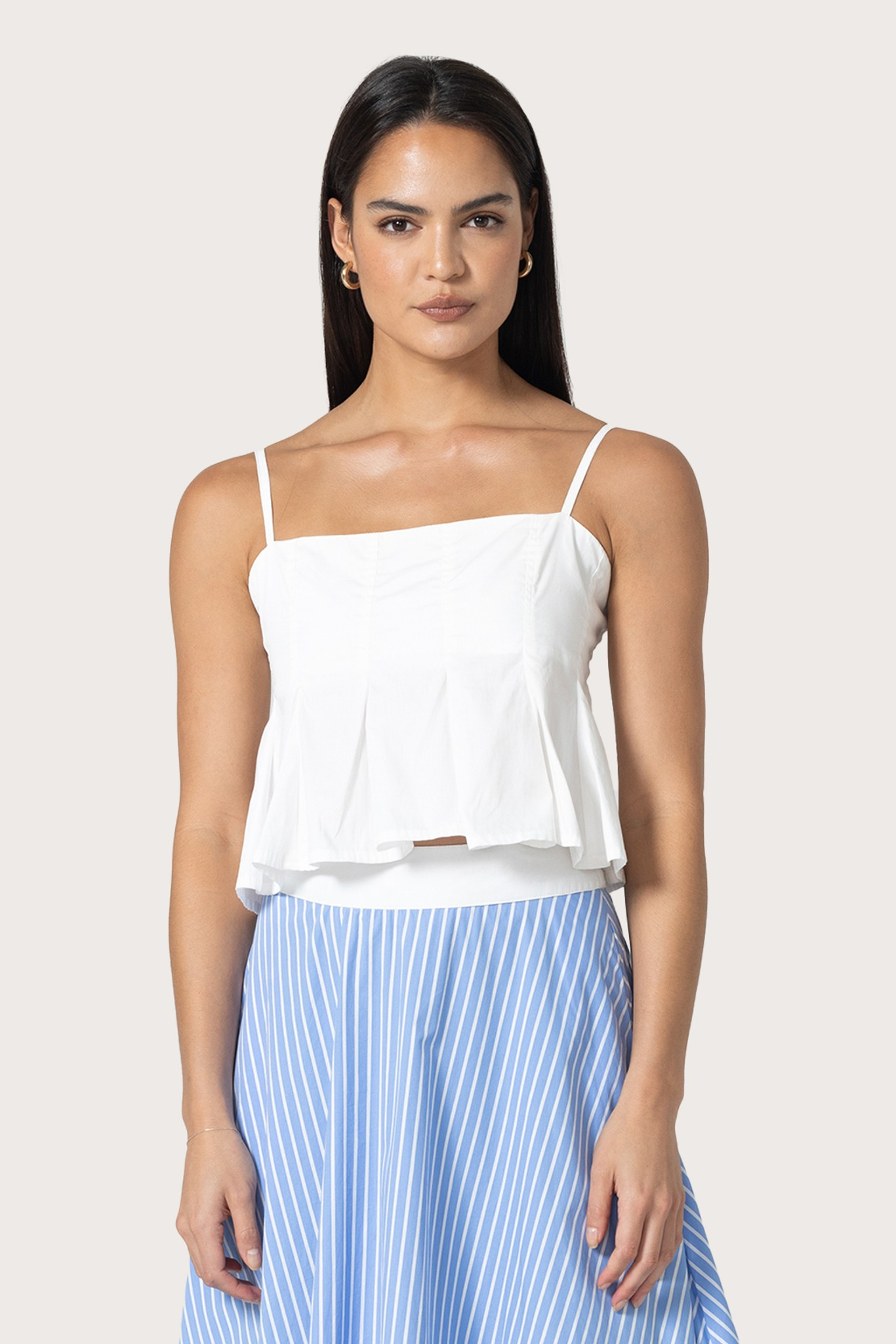 Karla Top in White