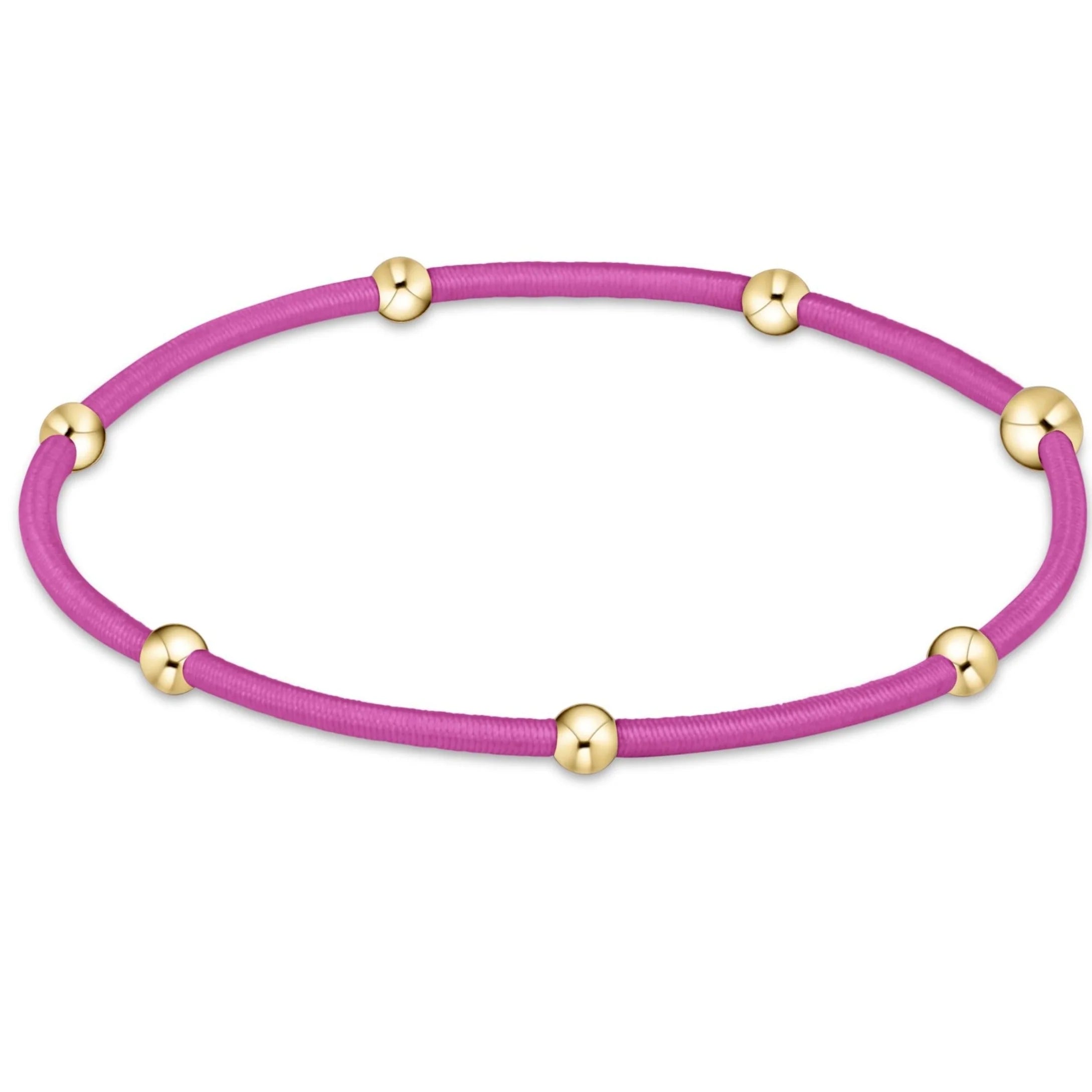 "E"ssentials Fuchsia Hair Tie