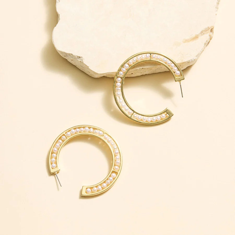 Mignonne Gavigan - White Gold Lux Betty Hoops