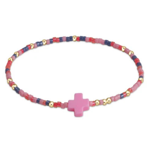 egirl Hope Unwritten Signature Cross Bracelet - You're Gum-Believable