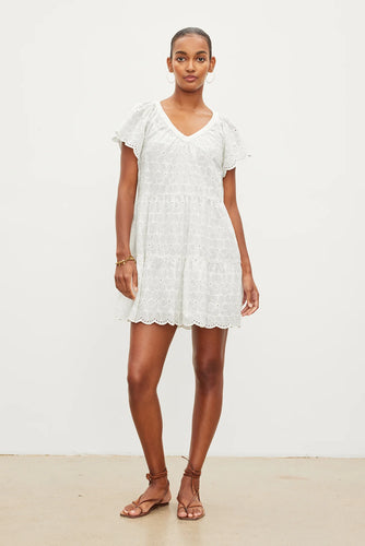 Wynette Embroidered Dress