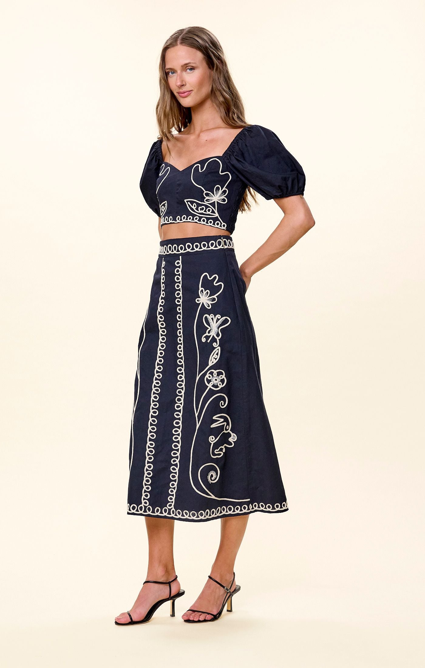 SORINA MIDI SKIRT