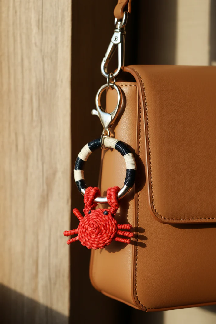 Zalva Crab Bag Charm