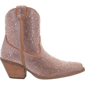 Dingo - Rose Gold Rhinestone Cowgirl Boots