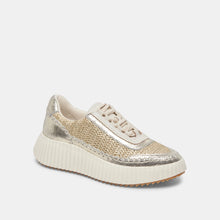 Load image into Gallery viewer, Dolce Vita - Gold Knit Dolen Sneakers