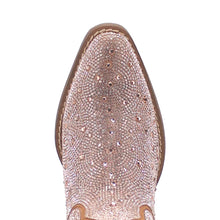 Load image into Gallery viewer, Dingo - Rose Gold Rhinestone Cowgirl Boots