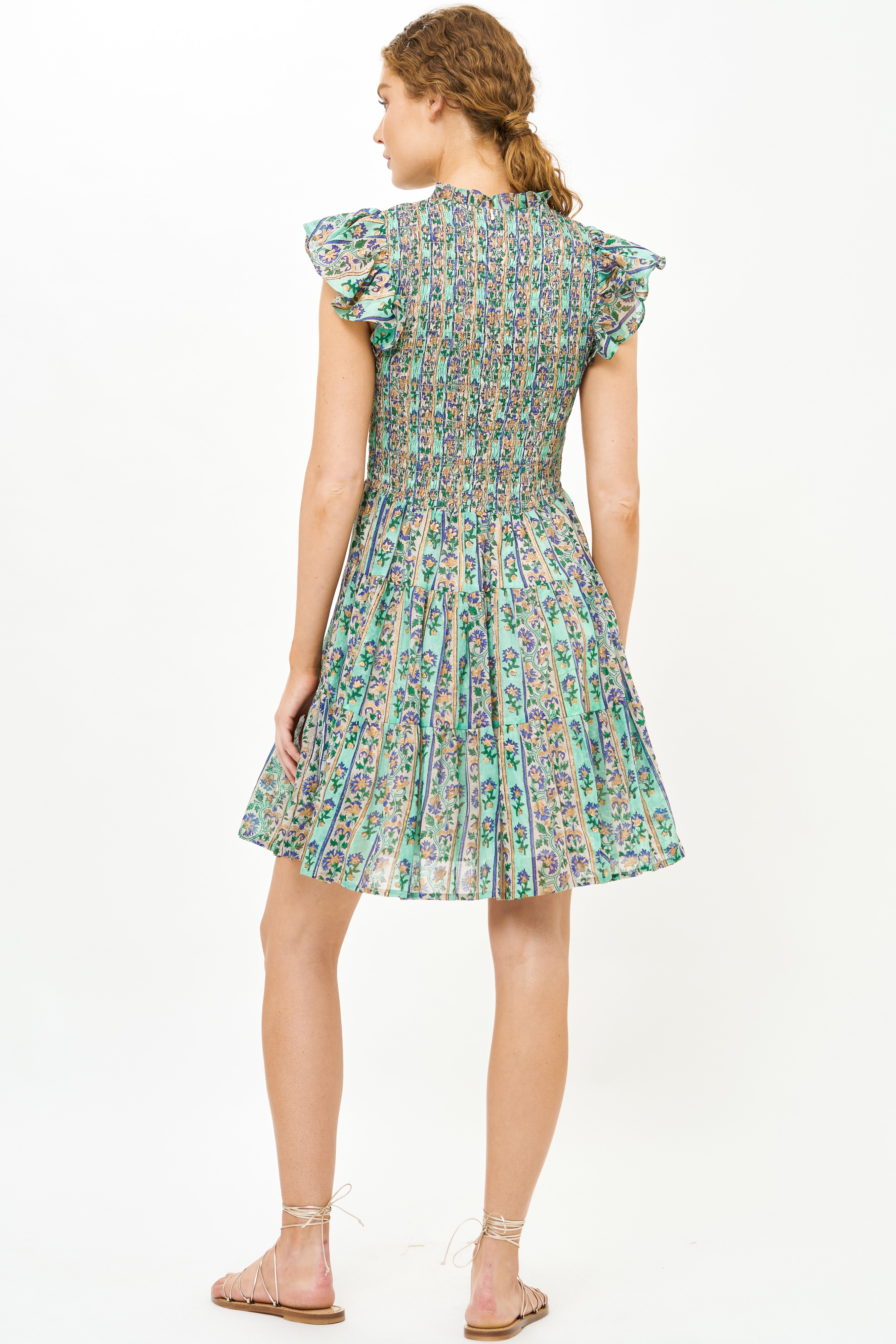 Smocked Flirty Short Dress