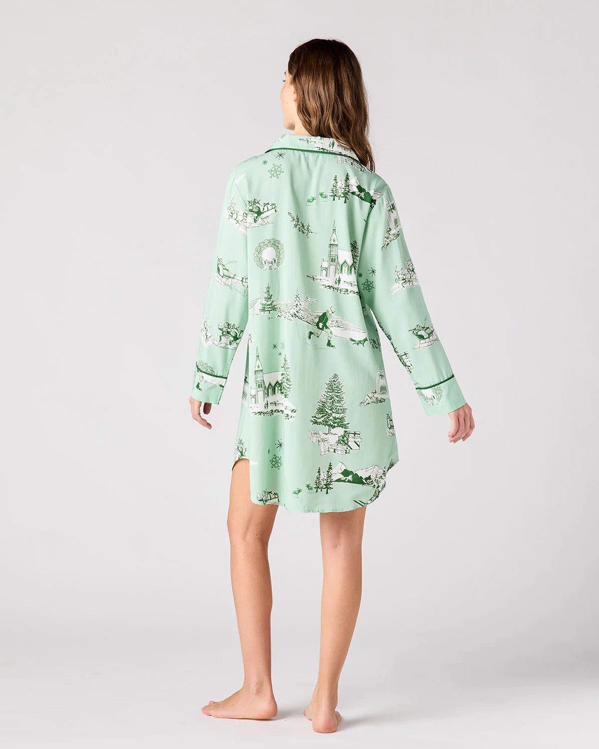 Holiday Toile Sleep Shirt