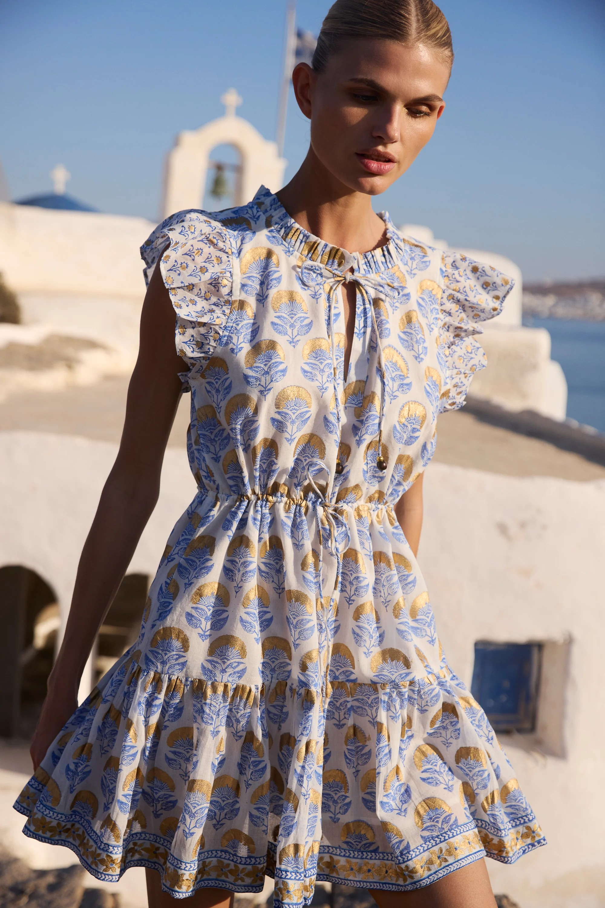 Cinched Flirty Short Dress