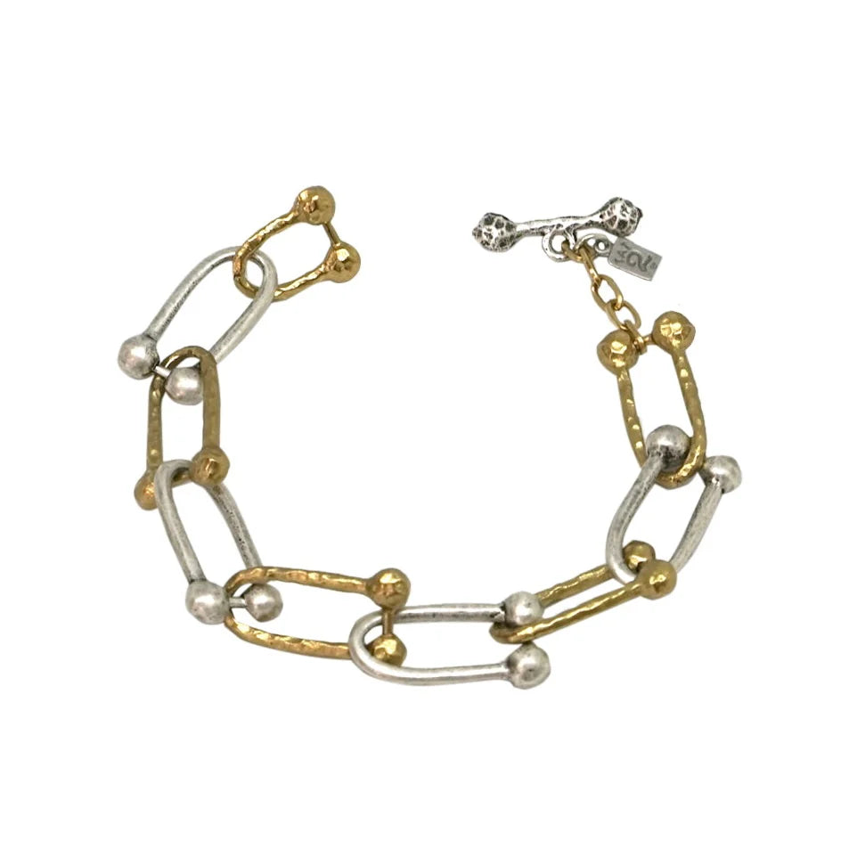 Horse Shoe Link Bracelet