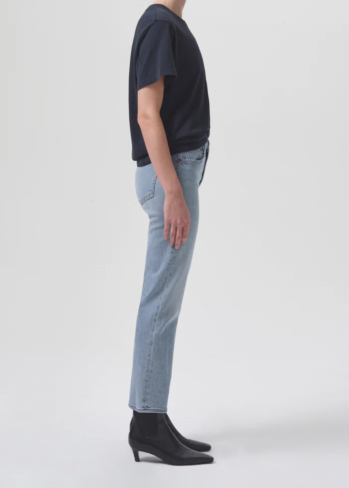 Agolde Notion Kye Mid Rise Straight Crop Jean Heery s Clothes