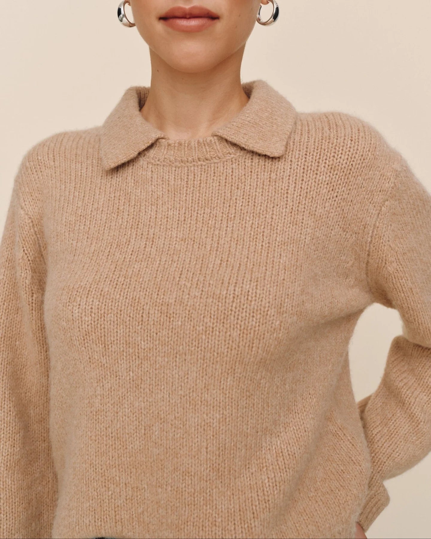 Johnny Collar Sweater