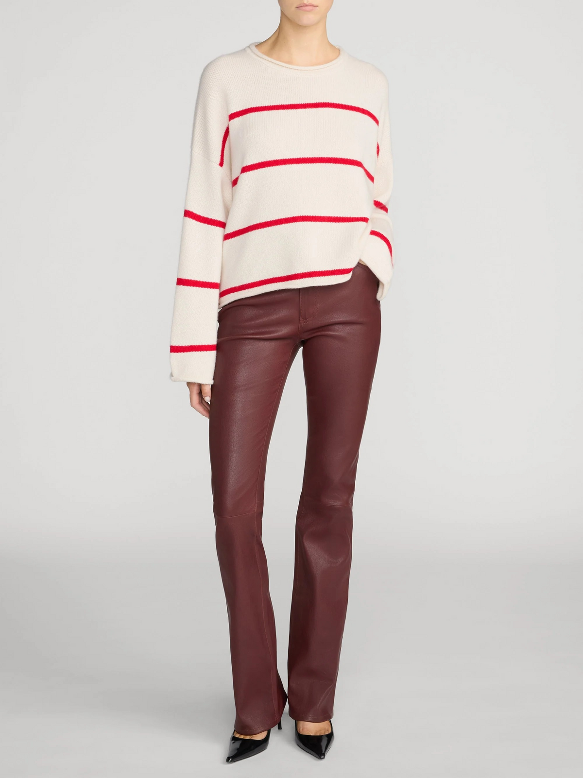 The Rolled Hem Sweater