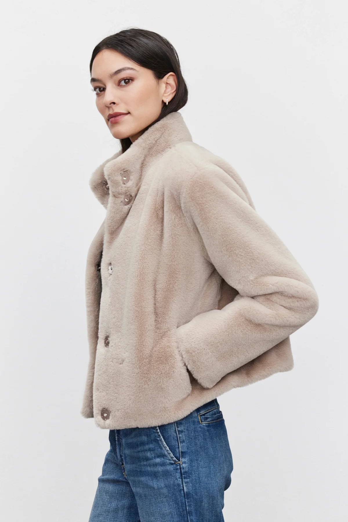 Sheena Lux Faux Fur Jacket