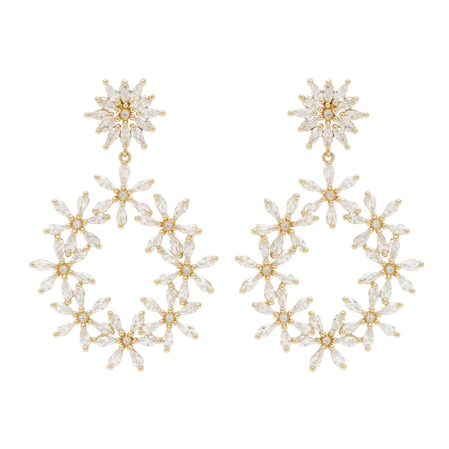 Mignonne Gavigan - Gold/Clear Dottie Lux Earrings