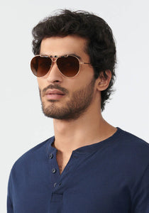 Krewe - 24K + Crema Sunglasses
