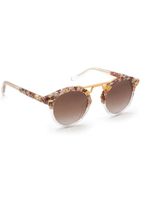 Krewe - Monarch to Crystal 24K Mirrored STL II Sunglasses