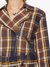 Load image into Gallery viewer, Mother - Plaid Reputation Moto Jacket