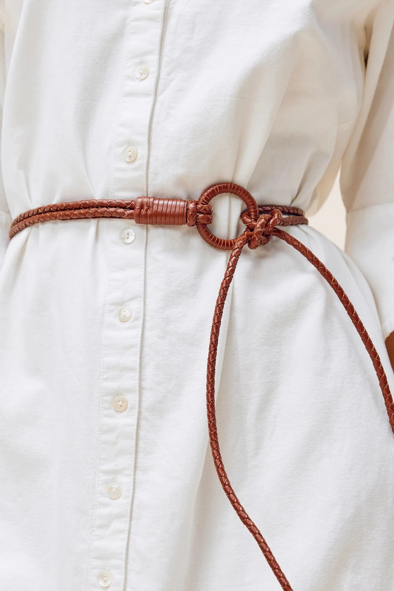 Loop Leather Belt