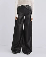 Load image into Gallery viewer, Rag &amp; Bone - Black Sofie Faux Leather Pant