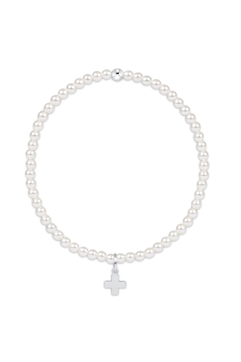 Classic Pearl 3mm Bead Bracelet