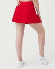 Load image into Gallery viewer, Spanx - Spanx Red Contour Rib Front Slit Skort