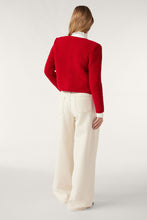 Load image into Gallery viewer, Ba&amp;sh - Rouge Gaspard Cardigan