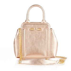 Bene - Rose Gold Mini Nott Handbag
