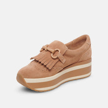 Load image into Gallery viewer, Dolce Vita - Toffee Suede Jhax Sneakers