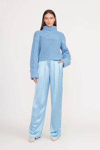 Staud - French Blue Vernacular Sweater