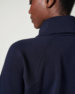 Spanx - Classic Navy Airessentials Half Zip