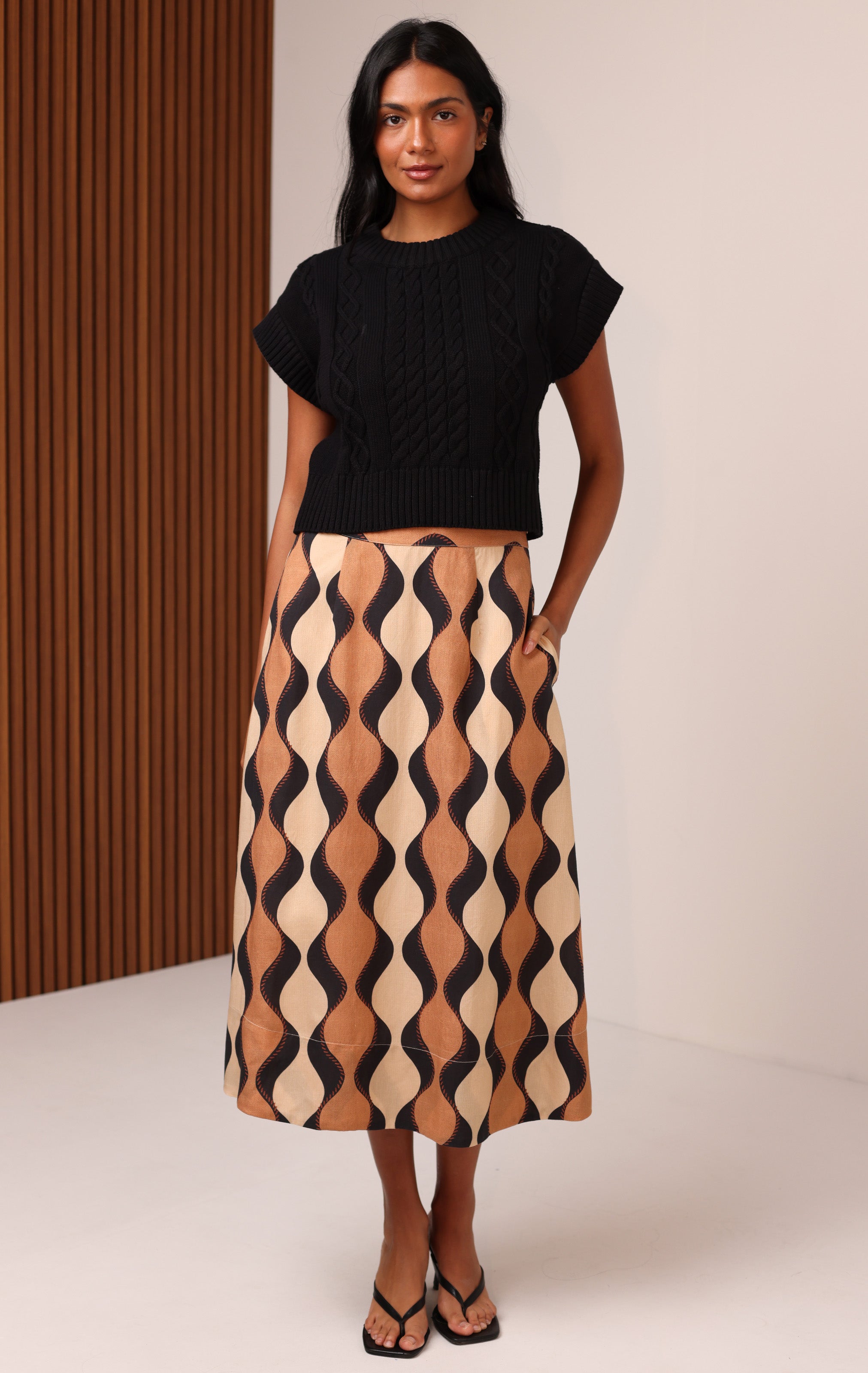 Meredith Midi Skirt