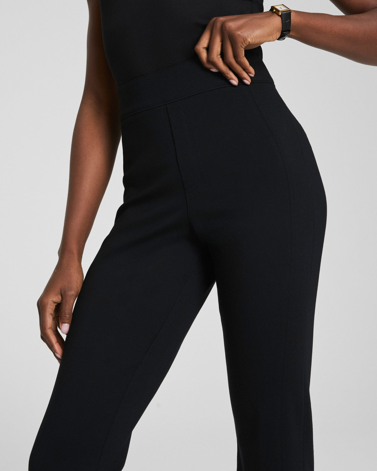 Perfect Fit Ponte Slim Straight Pant