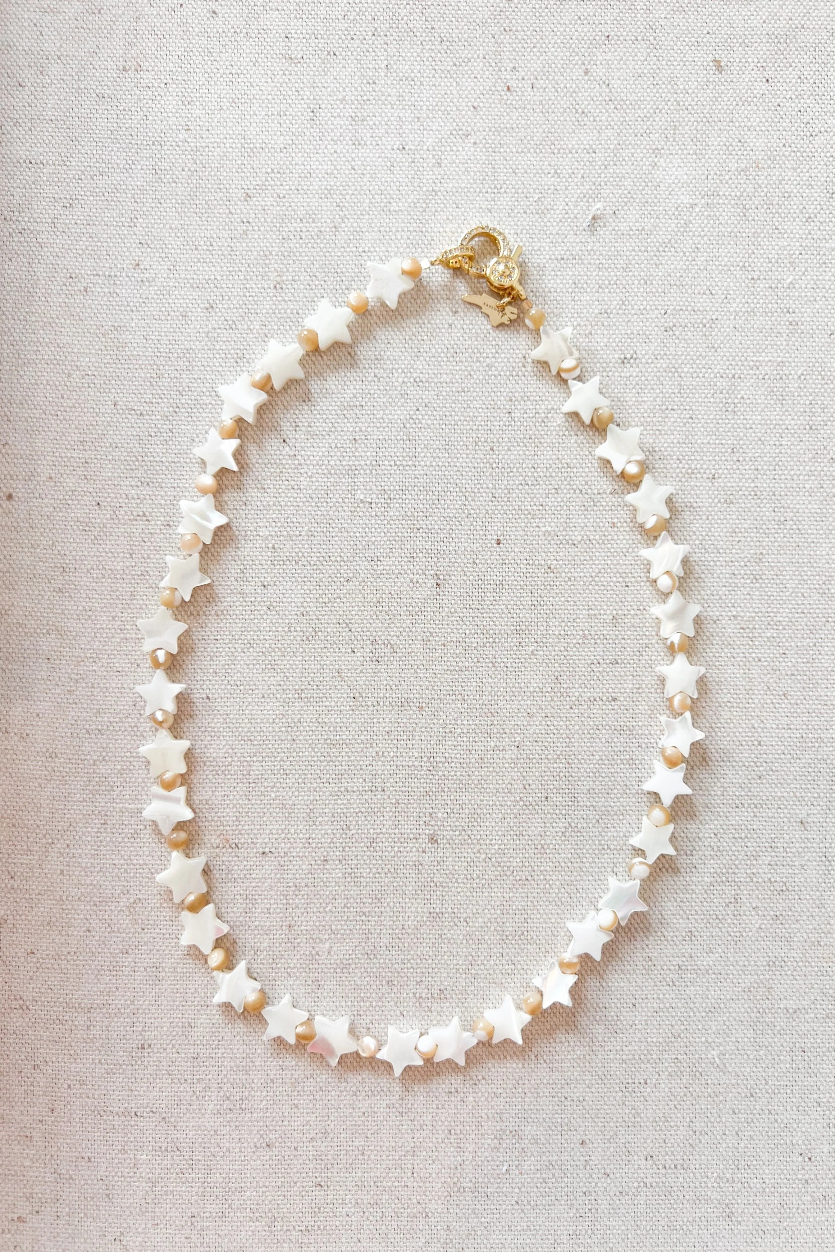 Mother of Pearl Star Necklace