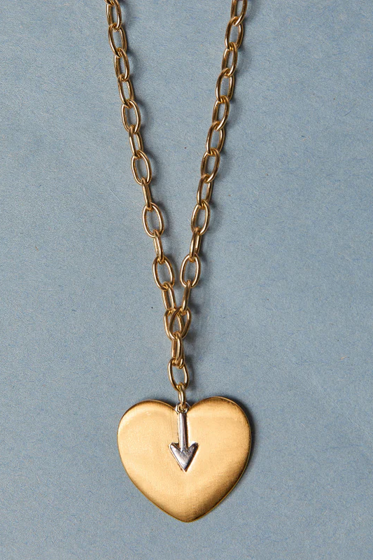 HART - Arrow Heart Necklace