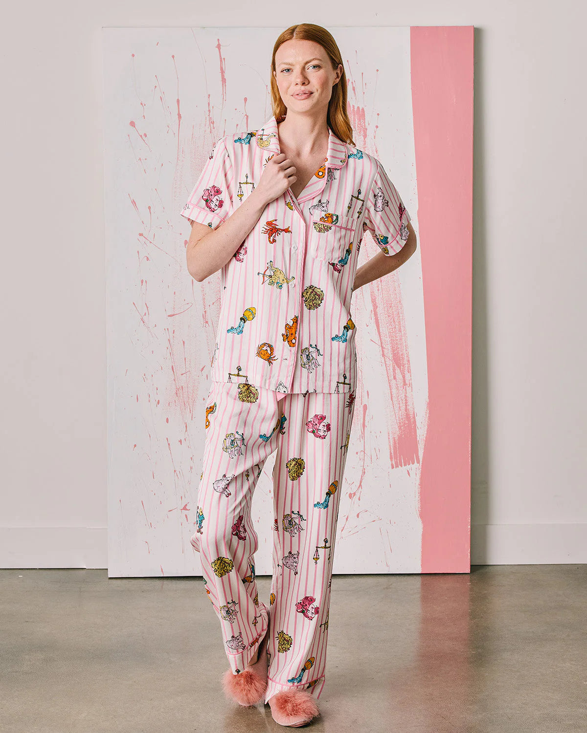 Zodiac Pajama Pants Set