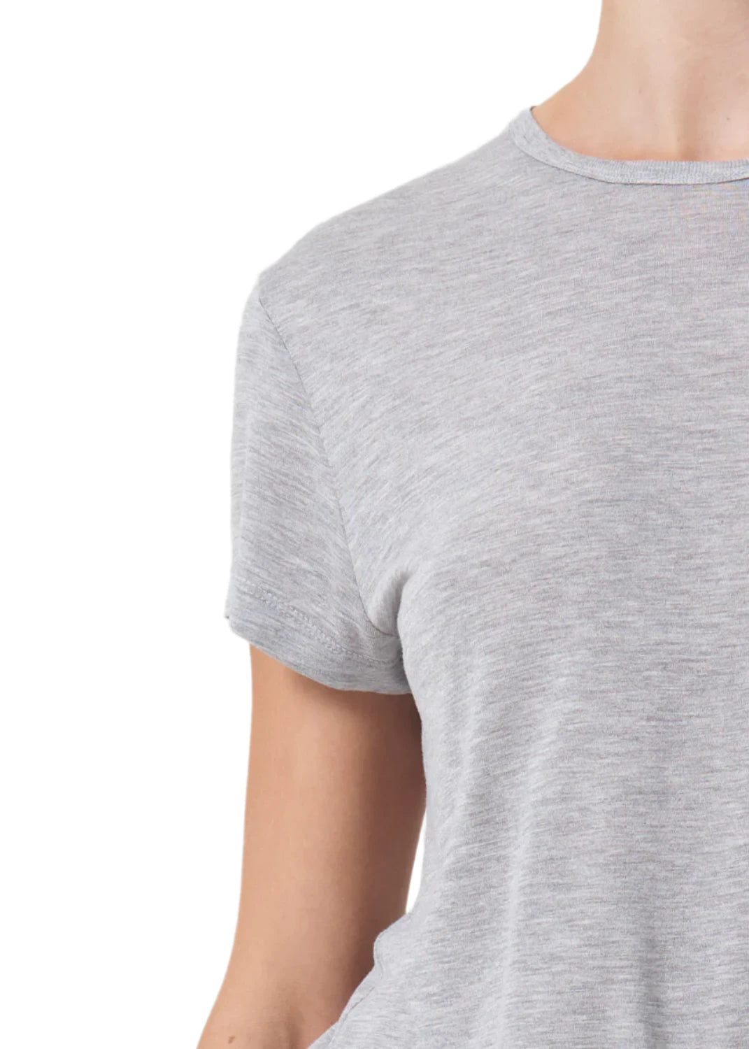 Grey Heather Drew Tee